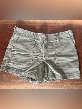 American Eagle Outfitters Olive Green Cargo Shorts